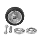 C 92 - Промышленное колесо без крепления 75 мм (черн. рез., роликоподш.)